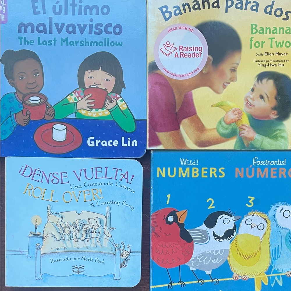 Set of Counting Kids Board Books - Bilingual Bundle